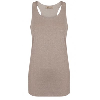 DEMM Gene Lurex Singlet Tanktop AT68 - Rose DEMM Gene Lurex Singlet Tanktop AT68 - Rose